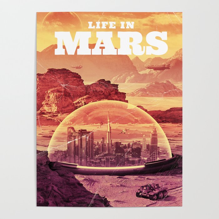 Life IN Mars Poster