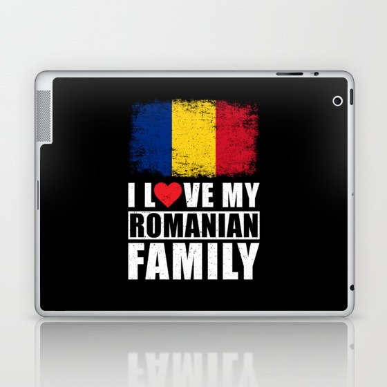 Romanian Family Laptop & iPad Skin