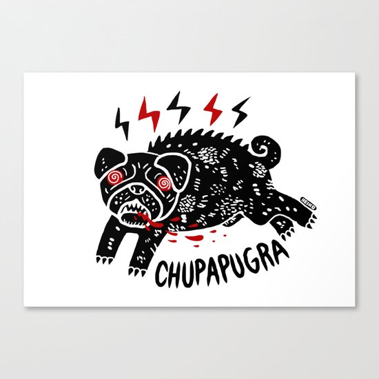Chupapugra Canvas Print