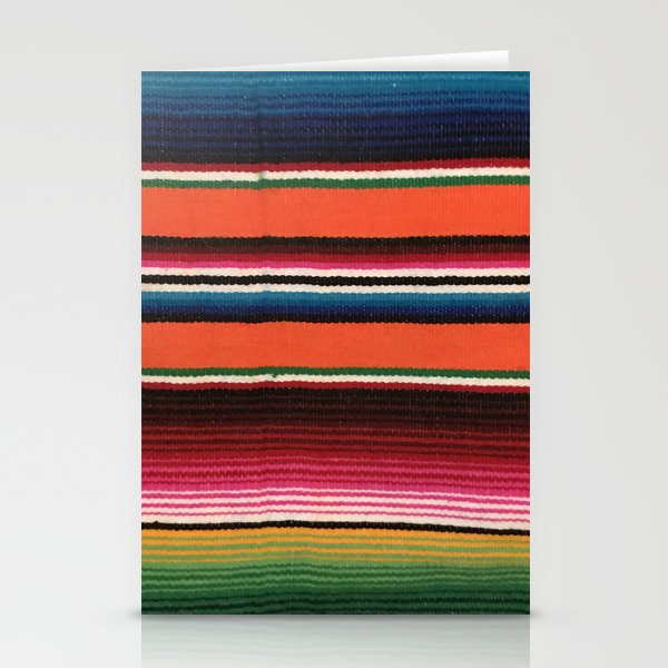 BEAUTIFUL MEXICAN SERAPE Stationery Cards