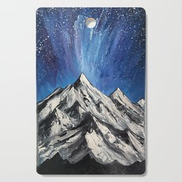Painted Mountains Cutting Board