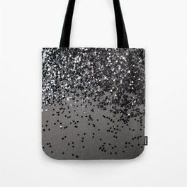 Silver Gray Glitter #4 (Faux Glitter) #shiny #decor #art #society6 Tote Bag