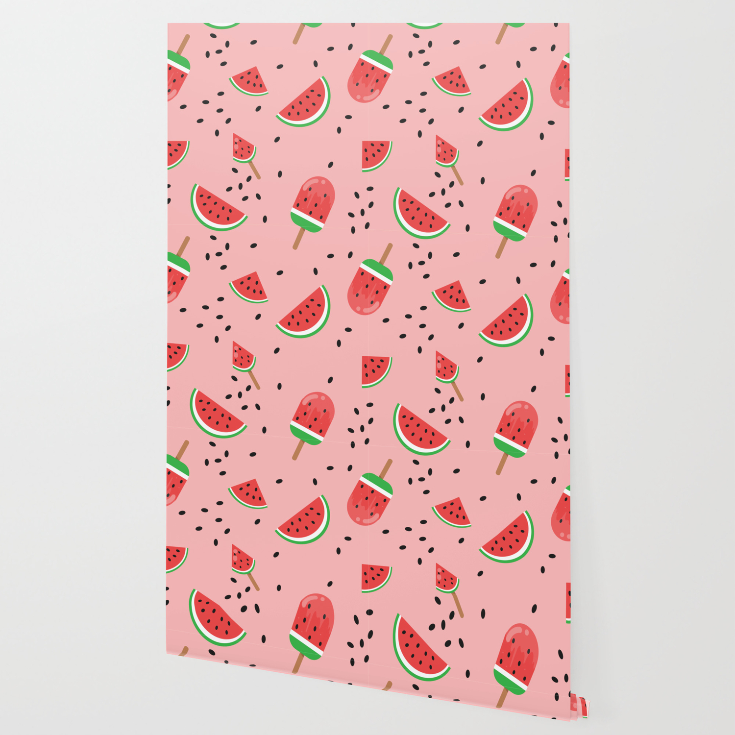 Summer Watermelon Ice Cream Wallpaper By Lunacyeavee Society6