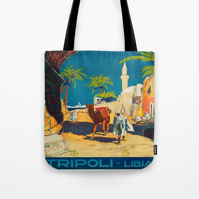 Vintage poster - Tripoli Tote Bag