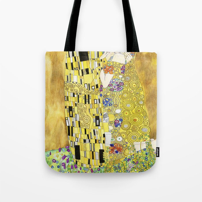 The Kiss by Gustav Klimt Tote Bag