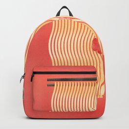 Ramen Noddles Backpack | Gold, Japanese, Udon, Graphicdesign, Chopsticks, Noddles, Ramen, Food, Acrylic, Black 