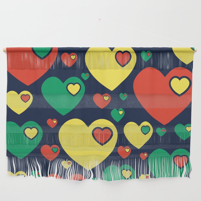 Forever In My Heart Bright & Bold Wall Hanging