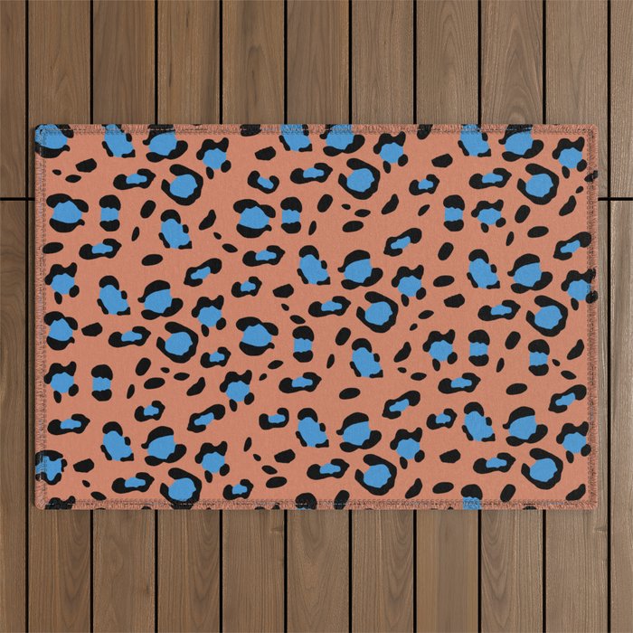 Leopard Animal Print Glam #18 #pattern #decor #art #society6 Outdoor Rug