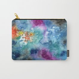 MY COLORFULL UNIVERSE Watercolor painting  Carry-All Pouch