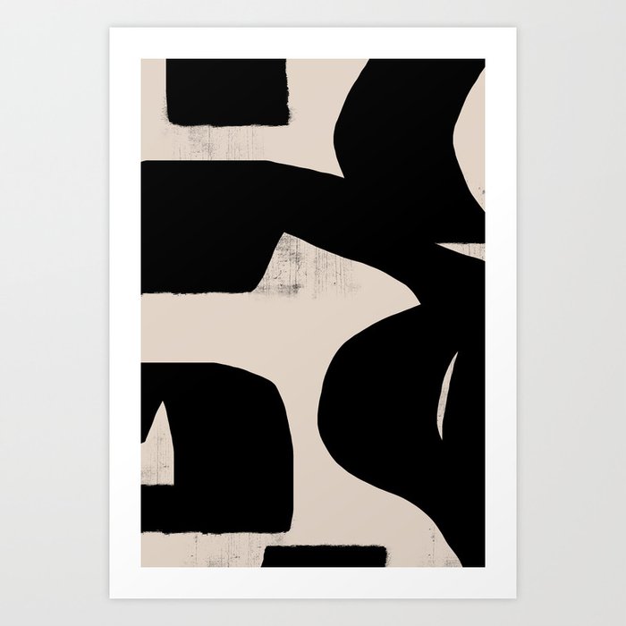 Abstract Painting Part3 Art Print