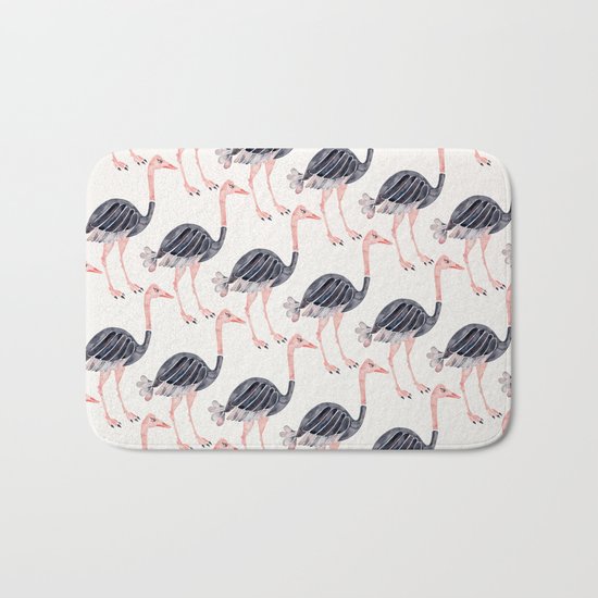 Ostrich Bath Mat
