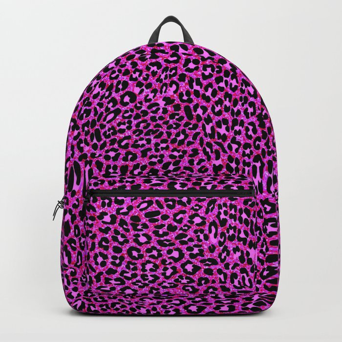 Printed Backpack - Black - Woman - Backpacks 