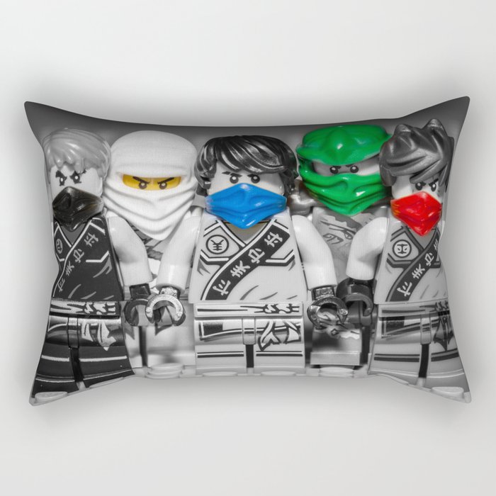 Ninjago Crew Rectangular Pillow