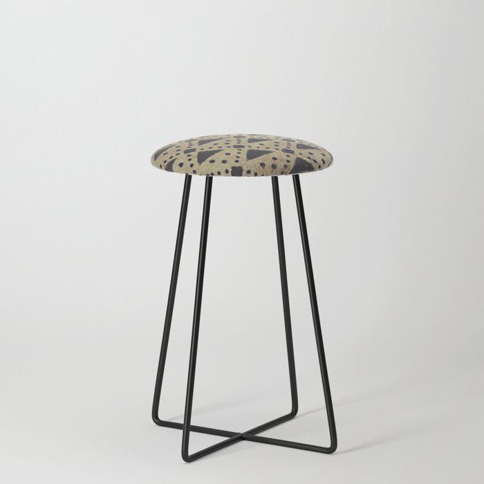 Decorative Paper Counter Stool