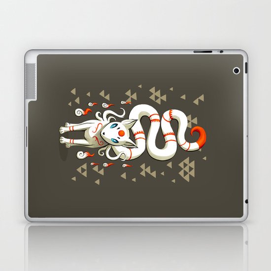 Long Tail Fox Laptop & iPad Skin