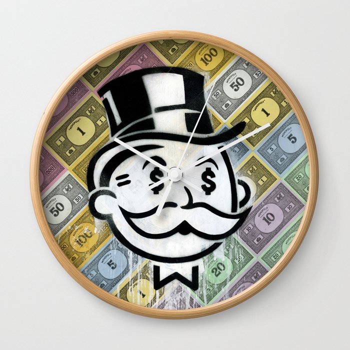 Another Day - Another Dollar Wall Clock