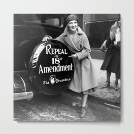 Roaring twenties repeal alcoholic prohibition volstad 18th amendment act flapper protest black and white vintage photograph - photography - photographs Metal Print | And, 18Thamendment, Bar, Volstadact, Flapper, Beer, Liquor, Women, Wewantbeer, Photographs 