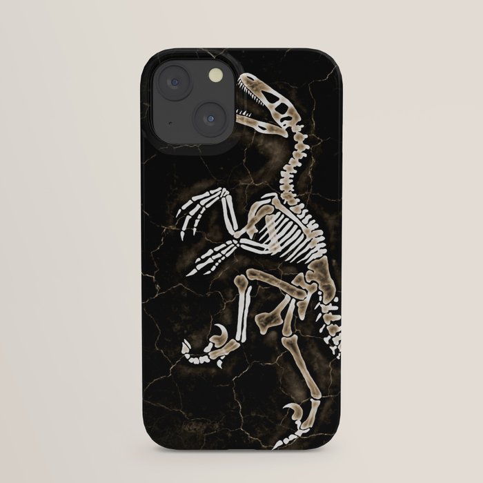 Dino Fossil 2 iPhone Case by Juan Iglesias Art Society6