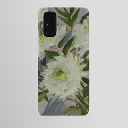 White Chrysanthemums Android Case