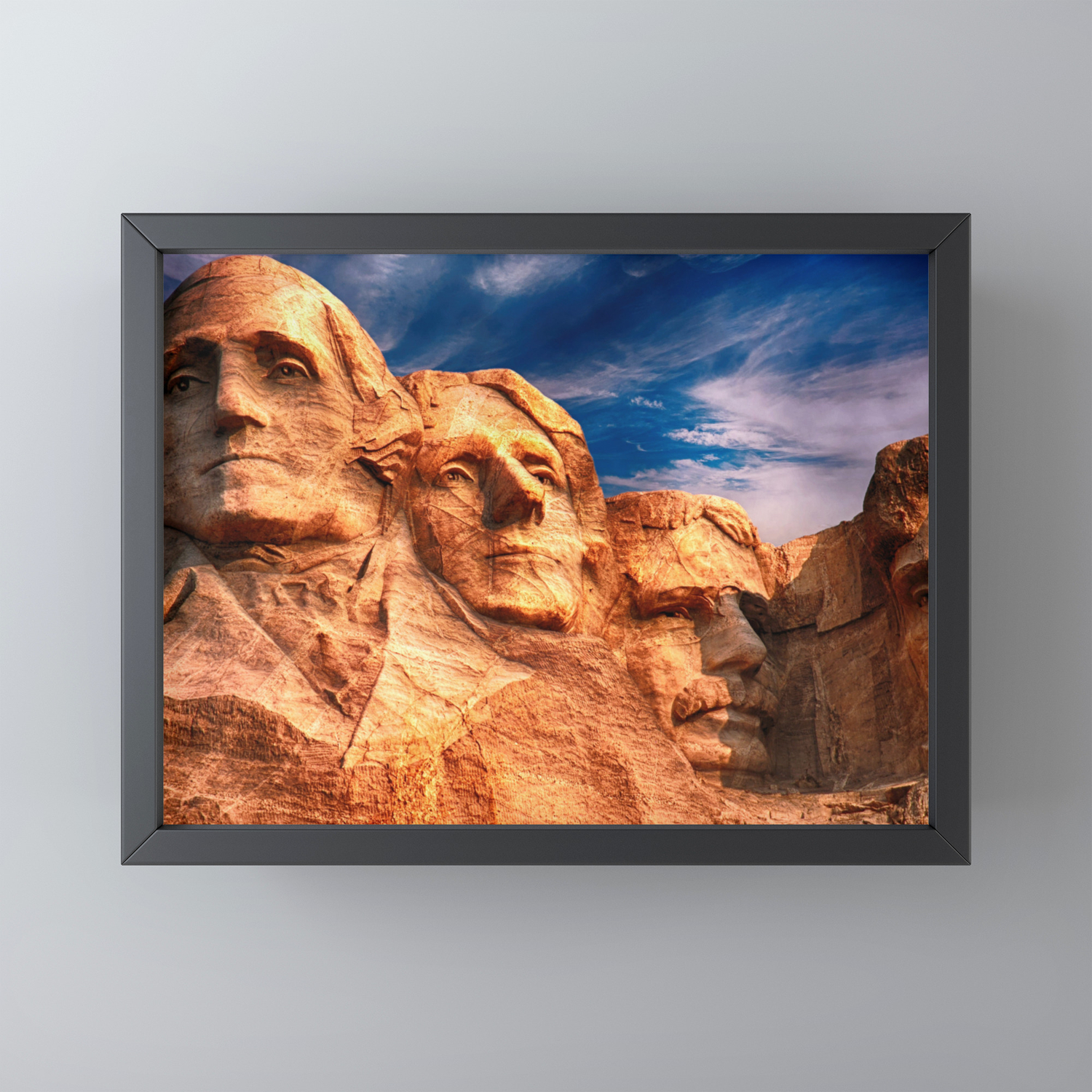 Mount Rushmore Framed Mini Art Print By Limitlessdesign Society6