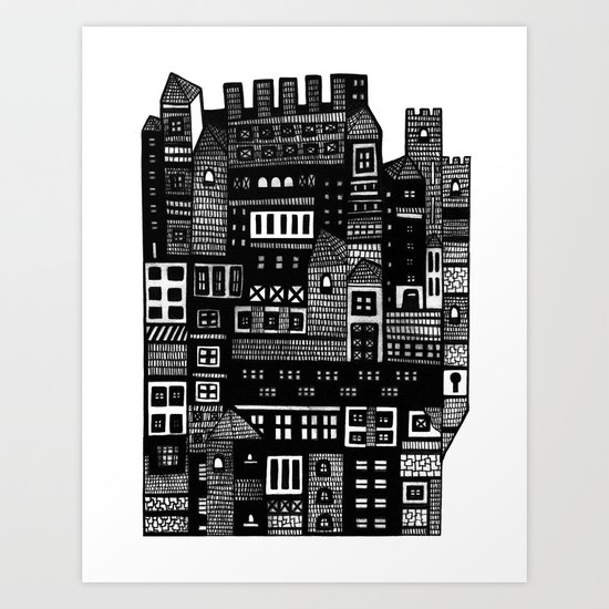 Neighborhood II Art Print