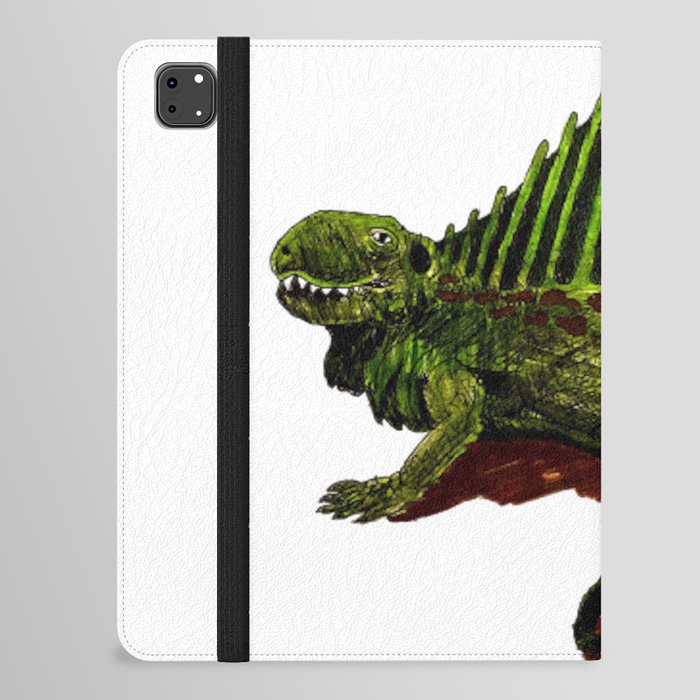 The Green Dinosaur iPad Folio Case