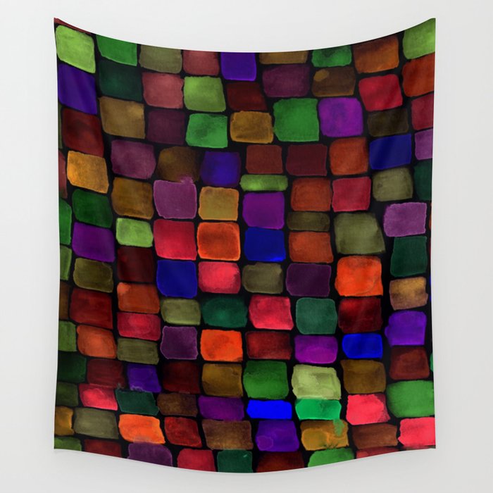 Colorfield Autumn Wall Tapestry