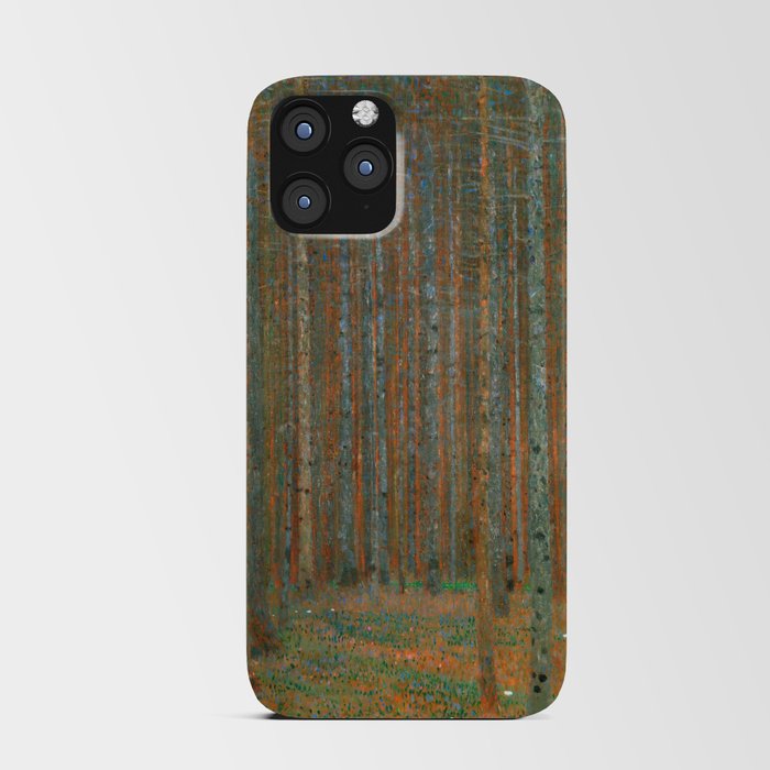 Gustav Klimt - Tannenwald I (Pine Forest I) iPhone Card Case