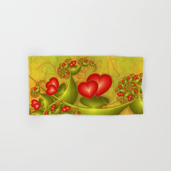 Fractal Love Hand & Bath Towel