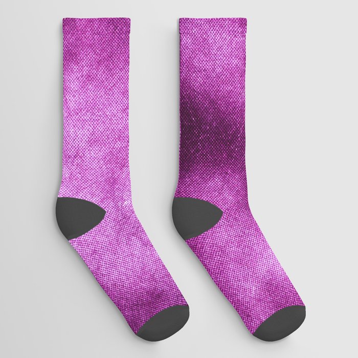 Purple canvas texture background.  Socks