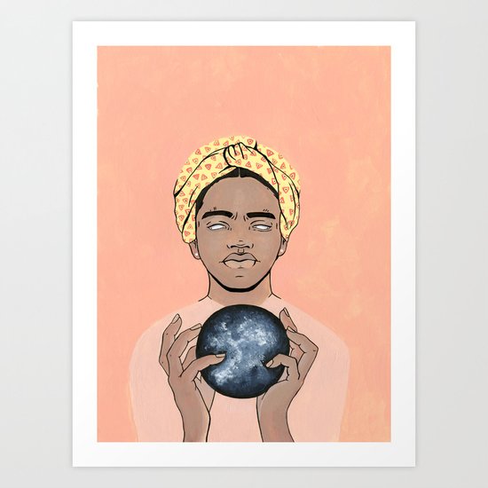 The Seeker Art Print