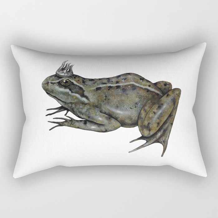 The Frog Prince Rectangular Pillow