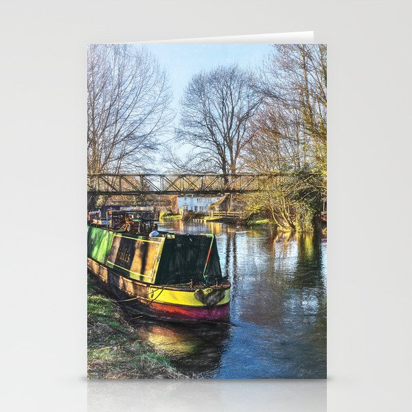 Winter On The Kennet Stationery Cards