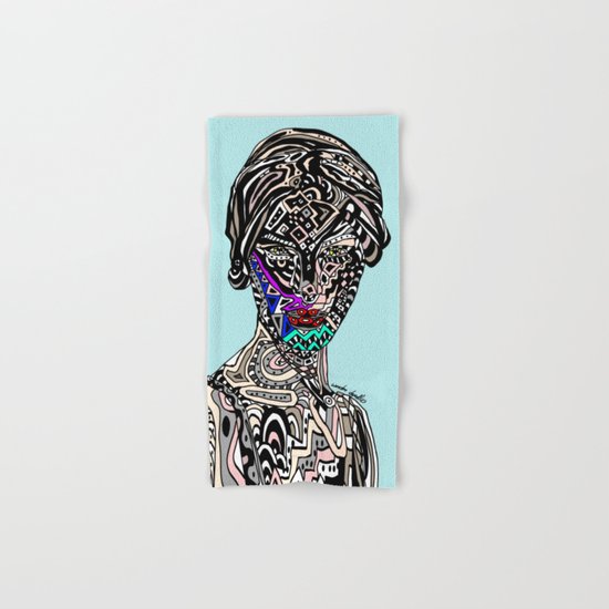 Millenium Space Goddess Hand & Bath Towel