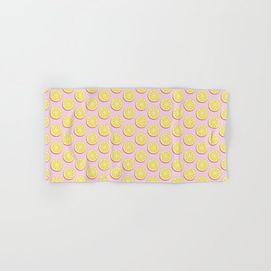 Lemons Hand & Bath Towel