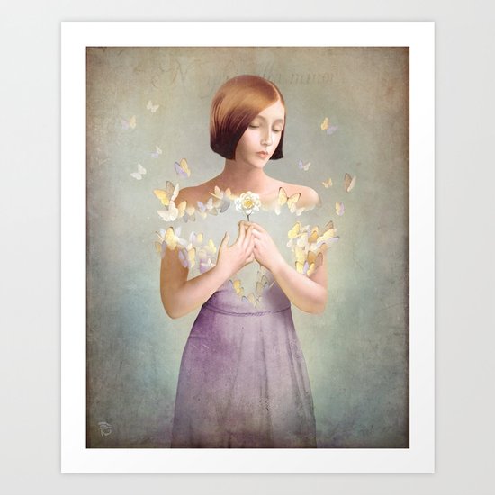 he loves me Art Print