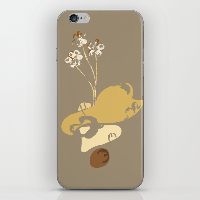 Abstract organic composition with colors and balance of stones iPhone Skin