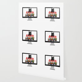 Snoki - Black Cat Gnomes - Computer Screen - IT specialist Wallpaper