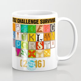 A to Z Challenge SURVIVOR [2016] - MUG Coffee Mug