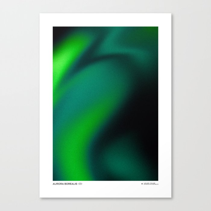 Aurora Borealis - 2/10 Canvas Print