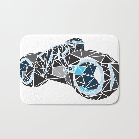 The Light Cycle Bath Mat