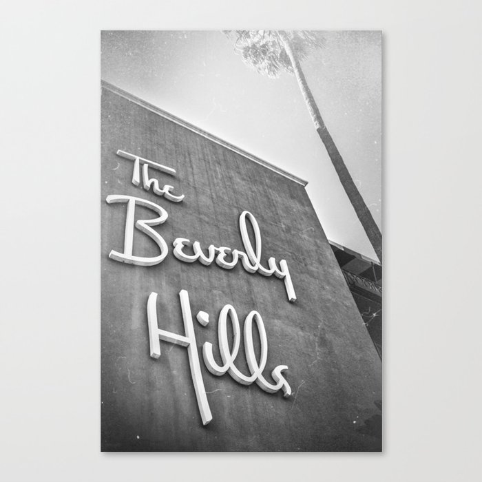 The Beverly Hills Hotel Canvas Print
