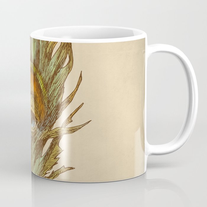 peacock feather-eye Coffee Mug
