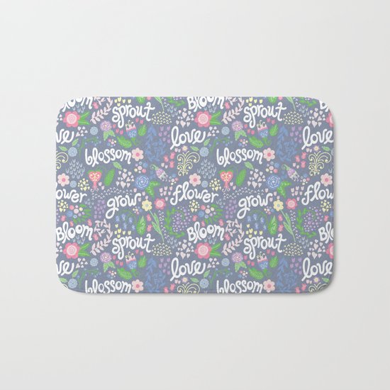 How Does Your Garden Grow Bath Mat