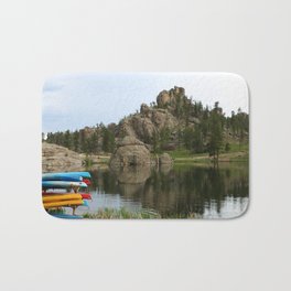 Canos At Sylvian Lake South Dakota Bath Mat | Color, Artwallart, Homedecor, Photo, Landscape, Southdakota, Walldecor, Photoart, Christianeschulze, Custerpark 