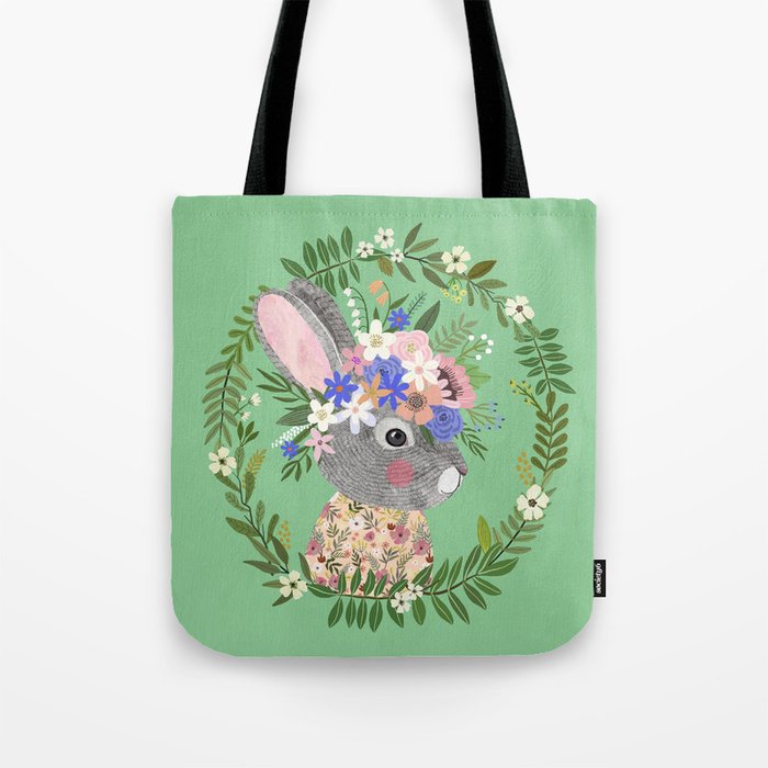 Bunny Easter Tote Bag