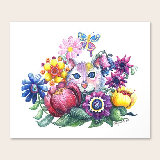 Camouflaged Canvas Print