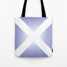 flag of scotland - with color gradient Tote Bag