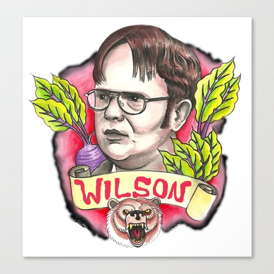 rainn wilson Canvas Print