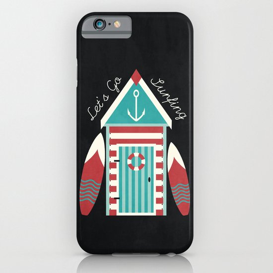 Let's Go Surfing. iPhone & iPod Case
